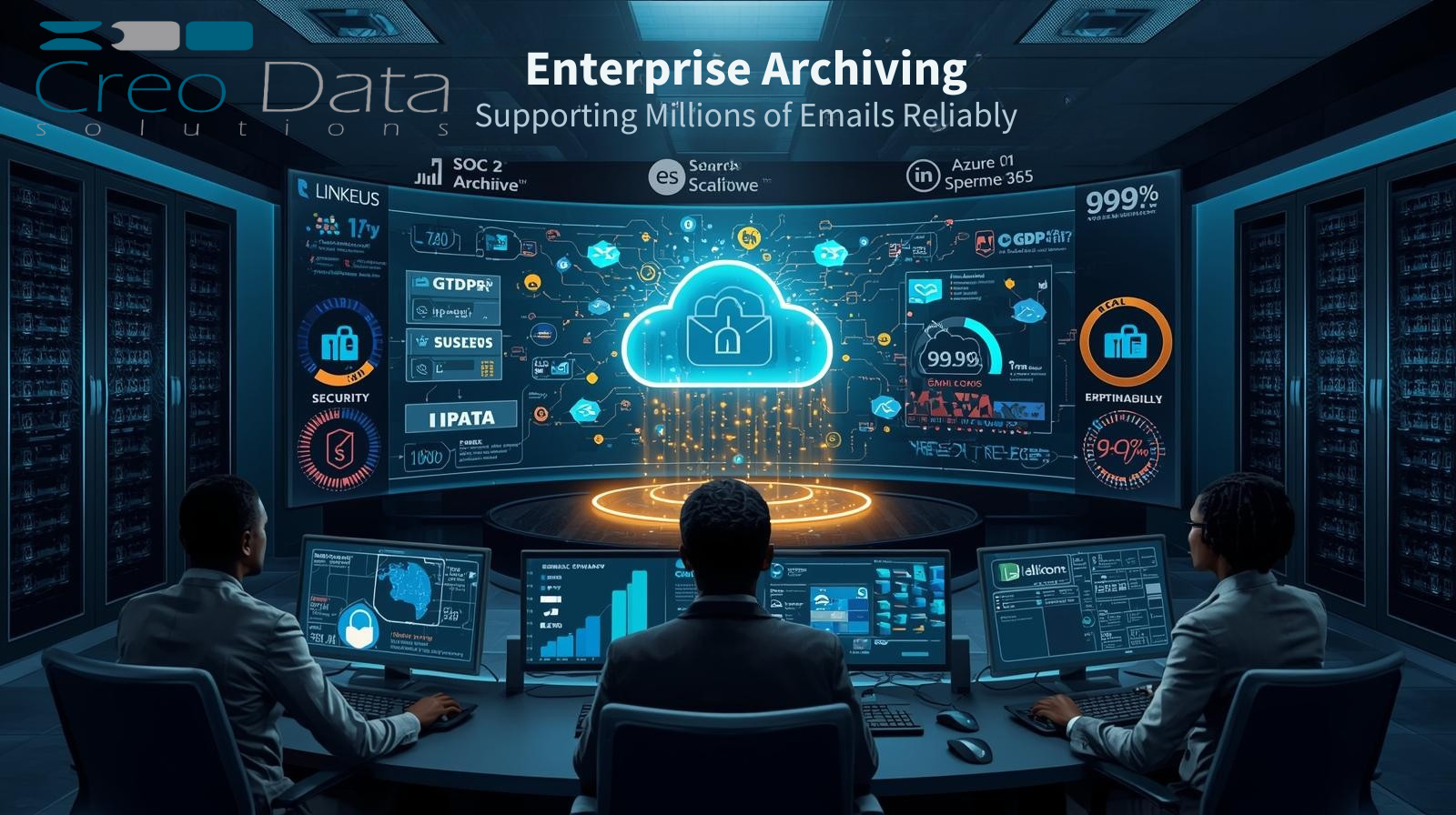 Enterprise Archiving with Scalable Architecture: Supporting Millions of Emails Reliably
